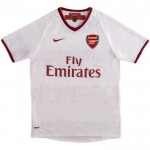 Günstige Fußballtrikots Arsenal 2007-08 Retro Auswärtstrikot Kurzarm